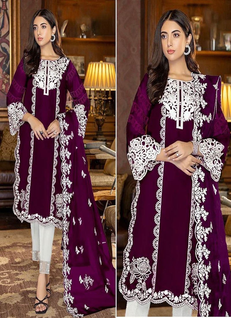 Zarqash Z 140 Readymade Designer Georgette Pakistani Suits
